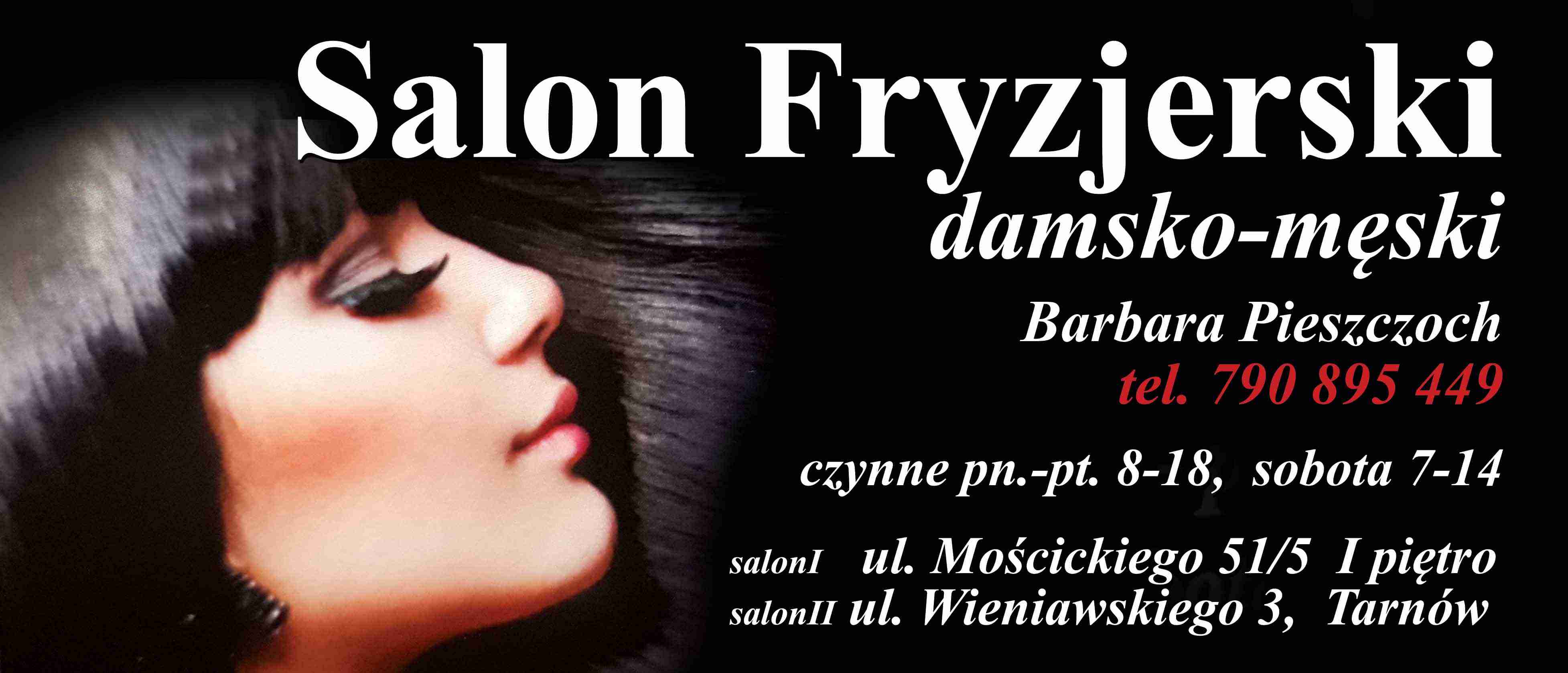 SALON FRYZUR Barbara Pieszczoch TARNÓW fryzjerstwo salony fryzjerskie
